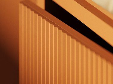 Rivestimento tridimensionale modulare in poliuretano PLISSÉ S WALLSTYL® NOËL & MARQUET