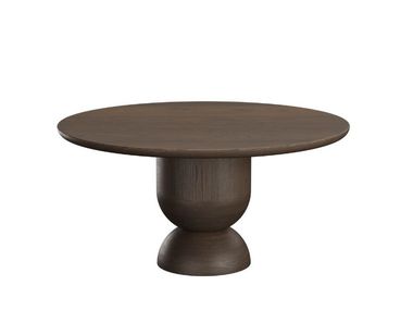 Round oak dining table SILENCE NORD ARIN