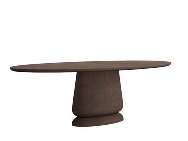 Oval oak dining table SIRIUS NORD ARIN