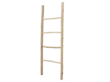 Wall-mounted solid wood shelving unit BANDAR NORDLYS