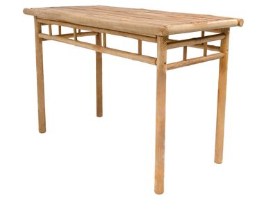 Rectangular bamboo garden table BARU NORDLYS