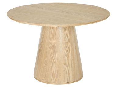 Round pine dining table CALI NORDLYS