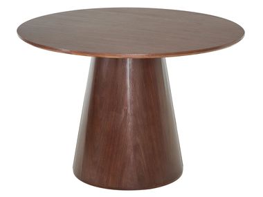 Round walnut dining table CALI NORDLYS