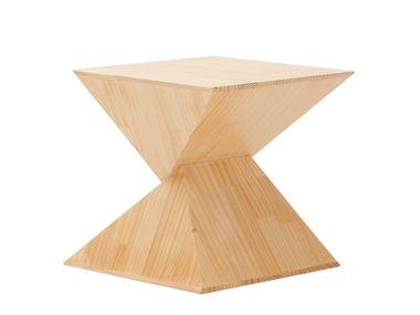 Side table in natural solid pine wood EMDEN NORDLYS