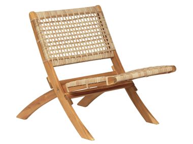 Armchair in solid acacia wood and rope JANEIRO NORDLYS