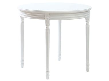 Round solid wood dining table KAJANI NORDLYS