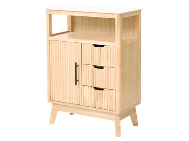 Solid wood bathroom cabinet MELAKA NORDLYS