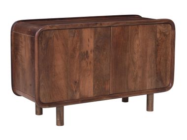 2-door sideboard in solid mango wood NASHIK NORDLYS