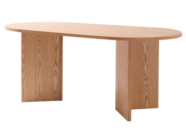 6-seater dining table in pine wood SIRKKA NORDLYS