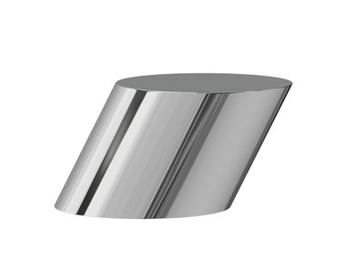 Monolithic steel central coffee table TILT NORR11