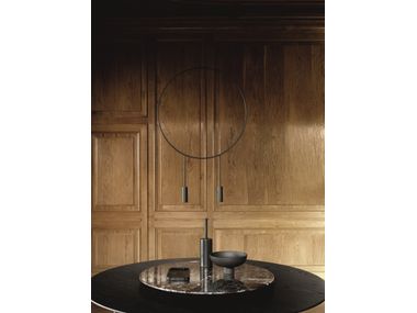 NOTES | Round table Round glass and steel table By Living Divani ...