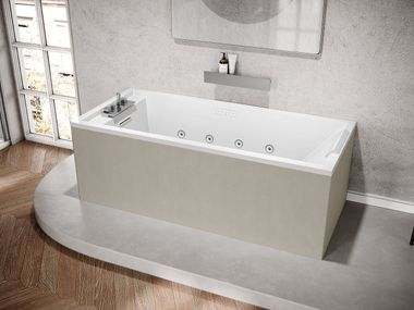Hydromassage rectangular bathtub SENSE 4 2.0 NOVELLINI