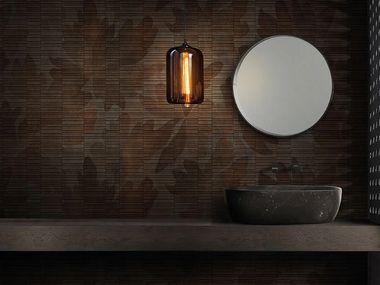 Carta da parati con motivi floreali NATURE / SHADOW LEAF N.O.W. Edizioni