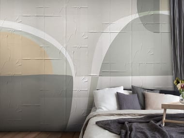 Carta da parati geometrica a motivi WALLPAINT / AFFICHE N.O.W. Edizioni