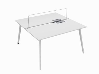 Scrivania multipla rettangolare operativa PILA NURUS