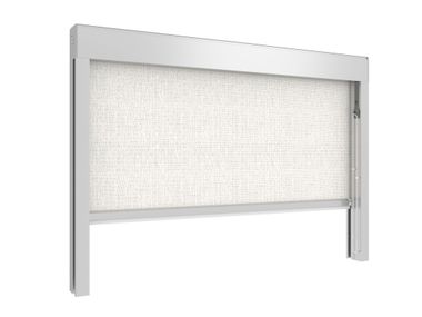 Recessed motorized ZIP screen TEZ36 NYX