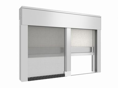 ZIP-guided screen with mosquito net TEZWP 120 PLISSÉ ROLLOUT NYX