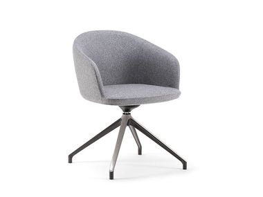 Chaise pivotante avec chevalet avec accoudoirs MILOS 03 Nahu