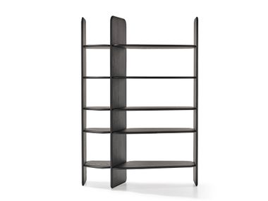 Open wooden bookcase NOOK Naturedesign