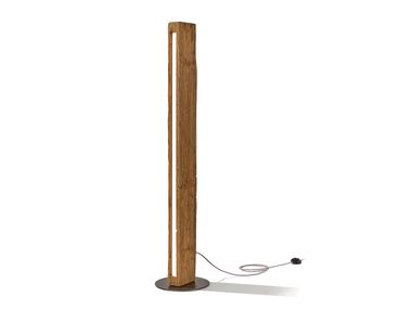 Solid wood floor lamp ARCHI-LAMP Naturedesign
