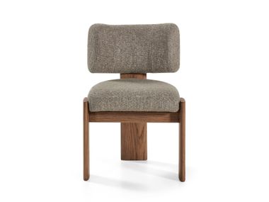 Chaise rembourrée en tissu sans accoudoirs TRINE Naturedesign