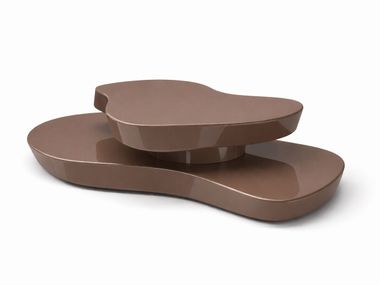 Free form coffee table CALEO Natuzzi Italia