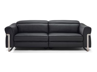 Recliner leather sofa FIDELIO Natuzzi Italia