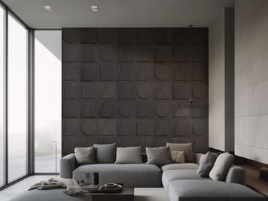 Nerosicilia, FORME ARILIEVO Rivestimento in pietra lavica