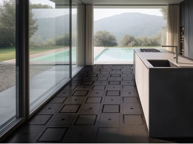 Nerosicilia, PALAZZO 700 Pavimento/rivestimento in pietra lavica per interni ed esterni