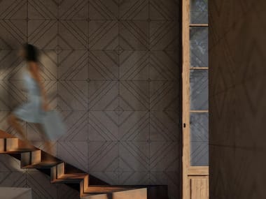 Nerosicilia, PALAZZO ROMBO Pavimento/rivestimento in pietra lavica per interni