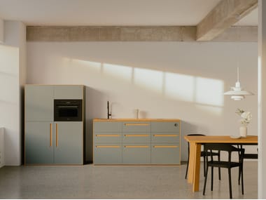 Neuvermoebelt, »HOME« COMPOSIT UNIT 10 - DESIGN „ONE LINE“ Cucina componibile