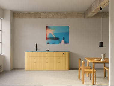 Neuvermoebelt, »HOME« COMPOSIT UNIT 17 - DESIGN „LUNA“ Cucina componibile