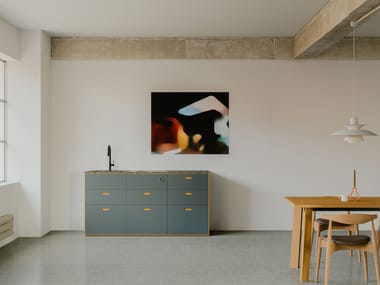 Neuvermoebelt, »HOME« COMPOSIT UNIT 02 - DESIGN „ONE“ Cucina componibile