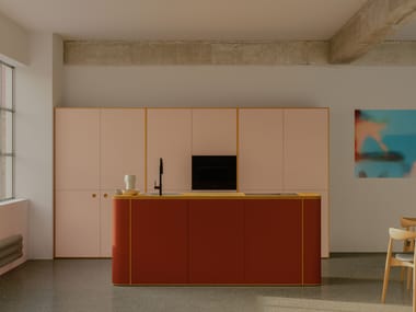Neuvermoebelt, »HOME« COMPOSIT UNIT 07 - DESIGN „LUNA“ Cucina componibile