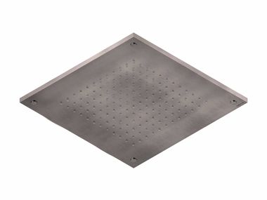 Soffione doccia quadrato a soffitto in acciaio inox BOX149400 Neve Rubinetterie