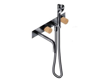 Set vasca a muro in acciaio inox con rosette separate DOX2543ZY Neve Rubinetterie