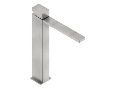Miscelatore per lavabo alto in acciaio inox senza scarico ONX538HLSS Neve Rubinetterie