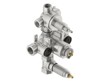 Neve Rubinetterie, TER3IADB Corpo incasso per rubinetto termostatico in acciaio inox