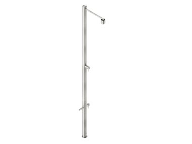 Stainless steel outdoor shower with footwasher VIX12915AM Neve Rubinetterie