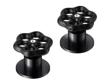 Deck-mounted stainless steel remote control tap VOX1910NAZ Neve Rubinetterie