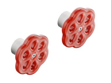 Doppel- Handtuchhaken aus Edelstahl VOXACC8Z Neve Rubinetterie