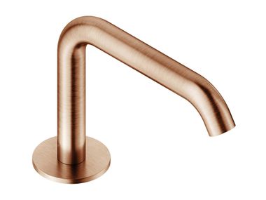 Deck-mounted stainless steel spout ZEXCAN13C Neve Rubinetterie