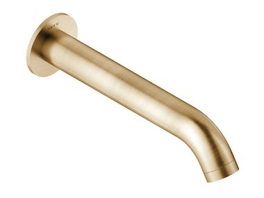 Wall-mounted stainless steel spout ZEXCAN200A Neve Rubinetterie