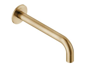 Wall-mounted stainless steel spout ZEXCAN200F Neve Rubinetterie