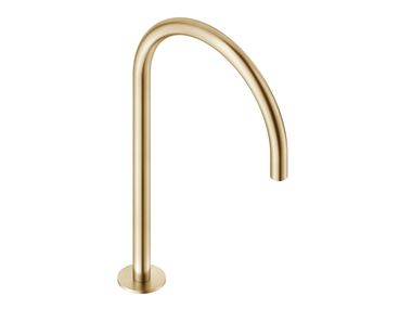 Deck-mounted stainless steel sink spout ZEXCAN40F Neve Rubinetterie