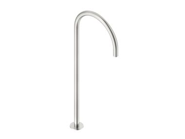 Deck-mounted stainless steel sink spout ZEXCAN60F Neve Rubinetterie