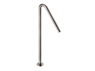 Deck-mounted stainless steel sink spout ZEXCAN60 Neve Rubinetterie
