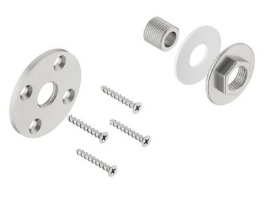 Stainless steel Shower door kit ZEXKP2 Neve Rubinetterie