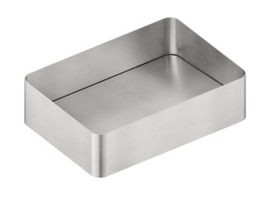 Countertop rectangular stainless steel washbasin PIL40X28 Neve Rubinetterie