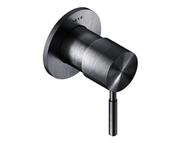 Neve Rubinetterie, VIX93034 Pulsante di scarico in acciaio inox a parete